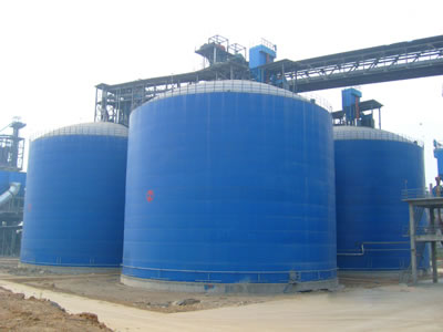 安达水泥钢板库改造