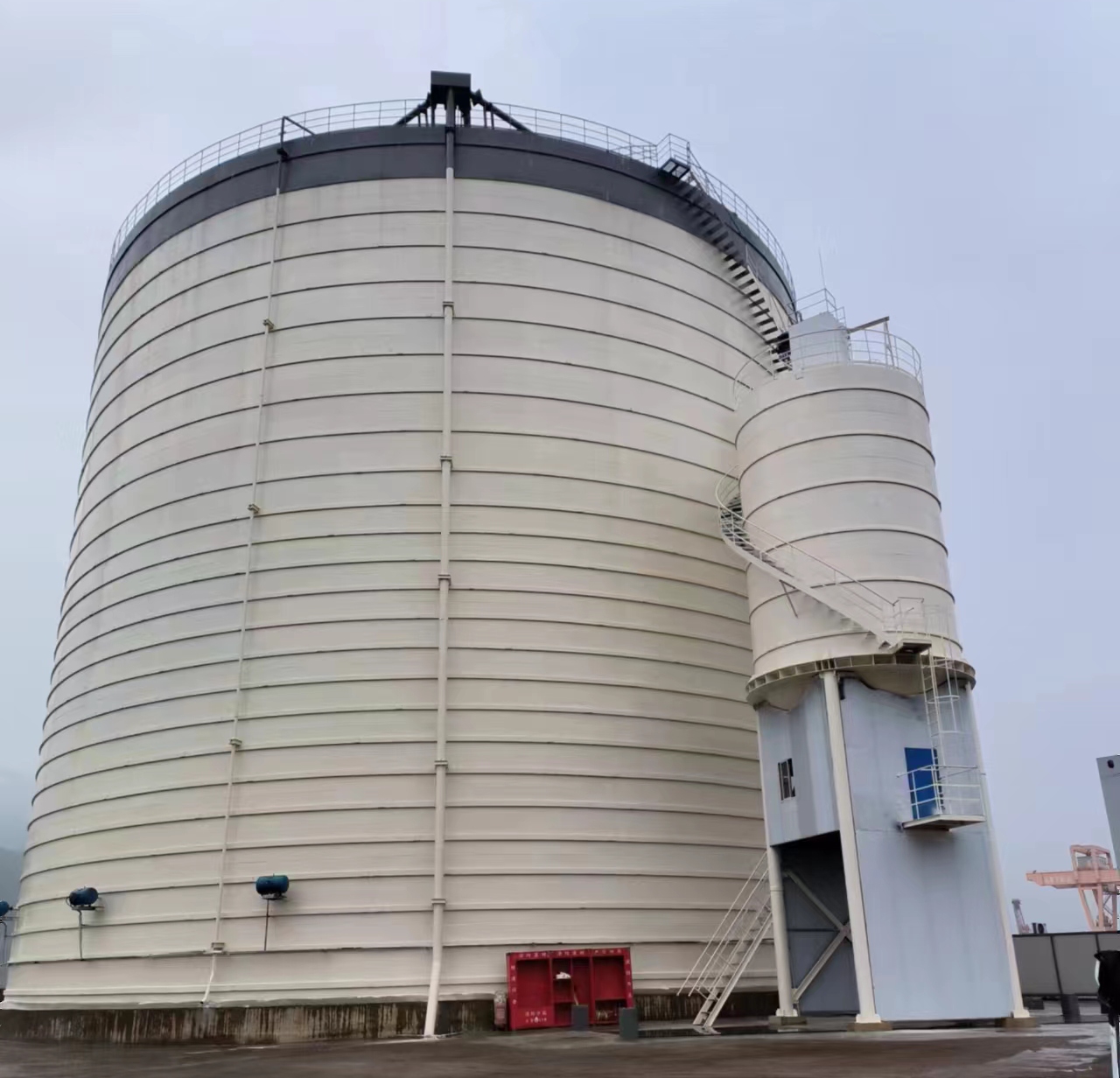 安达10万吨水泥钢板库