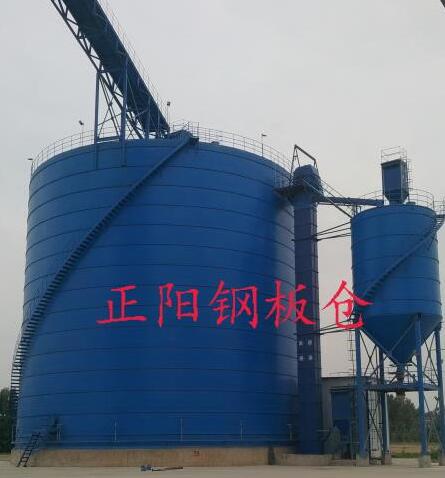 安达大型矿粉钢板库